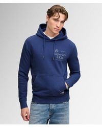Superdry - & Co 1954 Company Relaxed Hoodie - Lyst