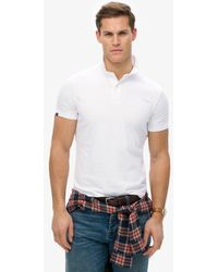 Superdry - & Co Essential Jersey Polo Top - Lyst