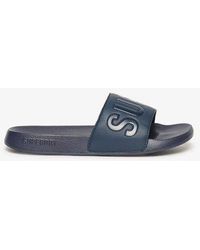 Superdry - Core Pool Sliders - Lyst