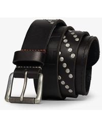 Superdry - & Co Branded Buckle Goods Belt - Lyst