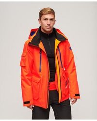 Superdry - Pour des s impression du logo sport veste de ski ultimate rescue - Lyst