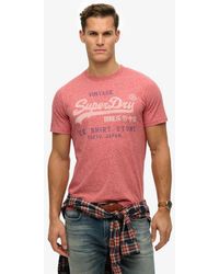 Superdry - & Co Vintage Logo Classic Relaxed T-shirt - Lyst