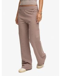 Superdry - & Co Athletic Essentials Stripe Jersey Trousers - Lyst