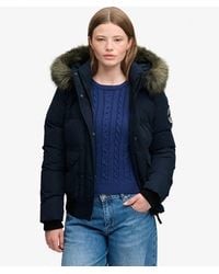 Superdry - Everest Ella Bomber Jacket - Lyst