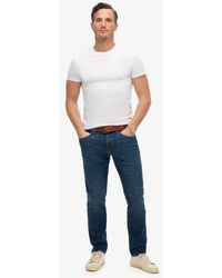 Superdry - Vintage Slim Straight Jeans - Lyst