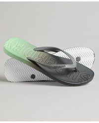 Superdry - Code Dip Dye Flip Flops /Mint Dip Dye - Lyst