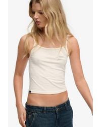 Superdry - & Co Athletics Essentials Cami Top - Lyst