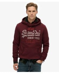 Superdry - & Co Vintage Logo Duo Classic Hoodie - Lyst