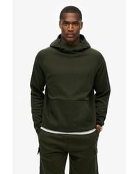 Superdry - Tech Hoodie Met Logo En Losse Pasvorm - Lyst