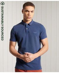 Superdry - Organic Cotton Vintage Destroy Polo Shirt - Lyst