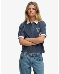 Superdry - & Co Heritage Terry Polo - Lyst