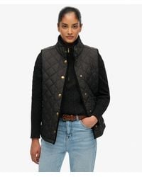 Superdry - & Co Estate Country Liner Gilet - Lyst