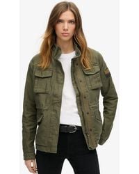 Superdry - & Co Embellished Classic M65 Jacket - Lyst
