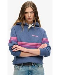 Superdry - & Co Rainbow Stripe Logo Hoodie - Lyst