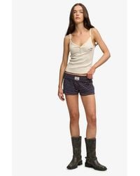 Superdry - & Co Athletic Essentials Fold Over Towelling Shorts - Lyst