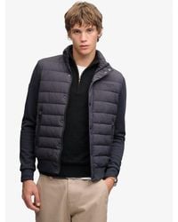 Superdry - Interlock Hybrid Jacket - Lyst