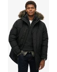 Superdry - & Co Everest Faux Fur Parka Jacket - Lyst