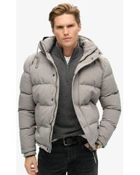 Superdry - & Co Everest Short Hooded Puffer Jacket - Lyst