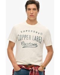 Superdry - & Co Copper Label Workwear T-shirt - Lyst