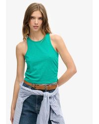 Superdry - & Co Ruched Tank Top - Lyst
