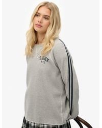 Superdry - & Co Athletic Essentials Graphic Long Sleeve Top - Lyst