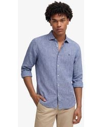 Superdry - & Co Riviera Long Sleeve Linen Shirt - Lyst