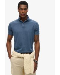 Superdry - & Co Essential Jersey Polo Top - Lyst