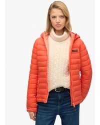Superdry - & Co Hooded Fuji Lite Padded Jacket - Lyst