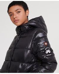 Superdry black and pink jacket Clearance