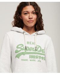 Superdry - & Co Neon Graphic Hoodie - Lyst