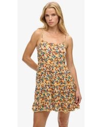 Superdry - Mini Beach Cami Dress - Lyst