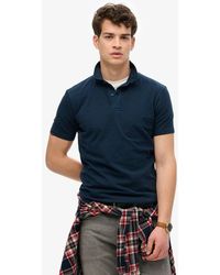 Superdry - & Co Essential Jersey Polo Top - Lyst