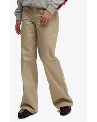 Superdry - & Co Mid Rise baggy Chino - Lyst