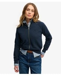 Superdry - & Co Essential Logo Zip Track Top - Lyst