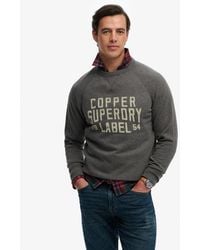 Superdry - The Merchant Store - Vintage Print Sweatshirt - Lyst