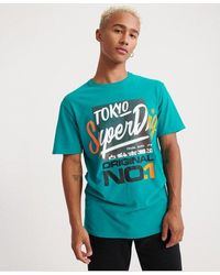 Superdry - Ticket Type Original Box Fit T-Shirt Bermuda - Lyst