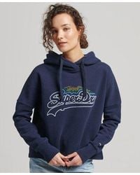 Superdry - Sweat à capuche à motif arc-en-ciel et logo - Lyst