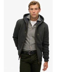 Superdry - Borg Lined Zip Hoodie - Lyst