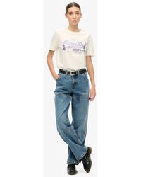 Superdry - & Co Embellished Vl Graphic T Shirt - Lyst