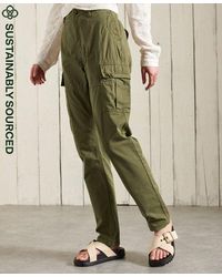 Green Cargo Pants for Women | Lyst