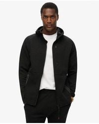 Superdry - Homme Sweat À Capuche Ample Zippé Tech Logo Taille - Lyst