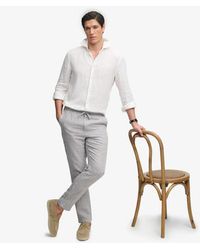 Superdry - Merchant Linen Pants - Lyst