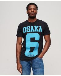 Superdry - Osaka 6 T-shirt Met Puffprint - Lyst