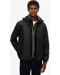 Superdry - & Co Hooded Logo Windbreaker Jacket - Lyst