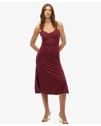 Superdry - Jersey Open Back Dress - Lyst