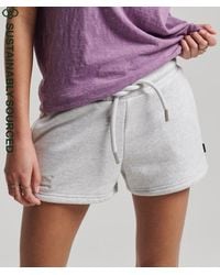 Superdry - & Co Organic Cotton Vintage Logo Jersey Shorts - Lyst