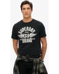 Superdry - & Co Classic Graphic Print Cotton T-shirt - Lyst