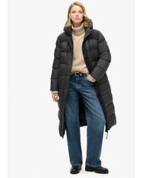 Superdry - Rip-stop Longline Puffer Coat - Lyst