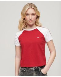 Superdry - T-shirt à logo rétro essential - Lyst