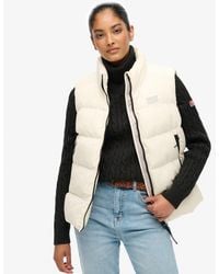 Superdry - Sports Puffer Gilet - Lyst